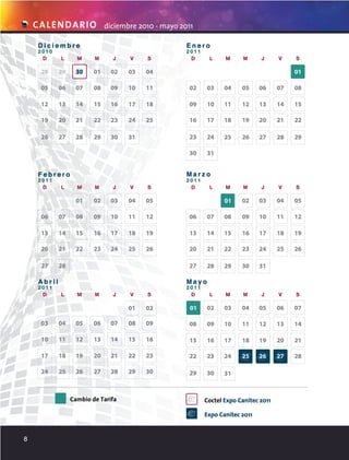 Folleto de Ventas Expo Canitec 2011