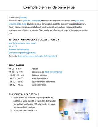 Kit D Int gration PDF Kit D Int gration PDF