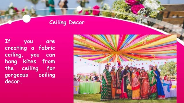 Kite Decoration Ideas To Make Your Wedding Events More Colorful And C