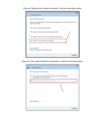 Tutorial de Ativacao Win Vista (Kit Escola Movel)