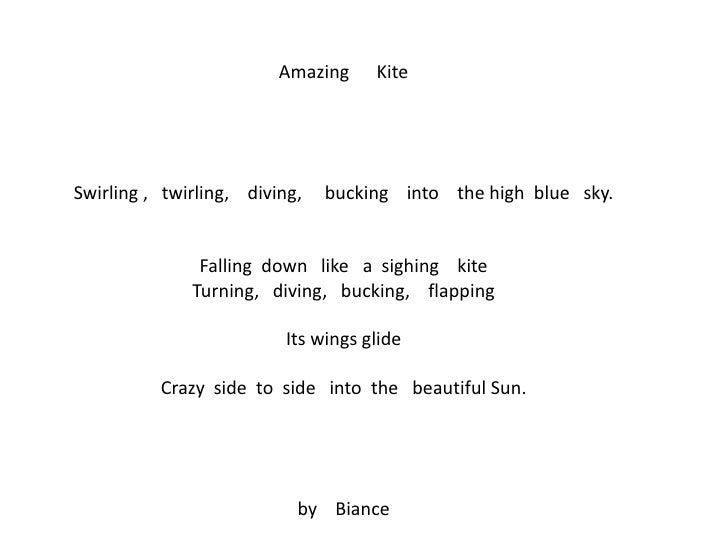 Kites poems