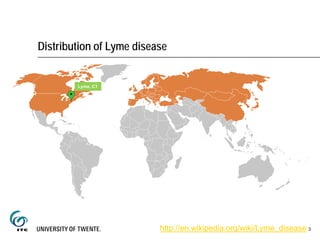 Distribution of Lyme disease
http://en.wikipedia.org/wiki/Lyme_disease
Lyme, CT
3
 