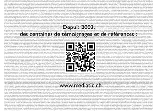 les vidéos et supports permettent de travailler de façon ludique et interactive, l’animateur est toujours à l’écoute , bref, une formation qui déchire sa race………..;;» Marie Line Royer, NRJ Régie Networks, Toulon / «Merci Michel pour ton professionnalisme, ton écoute et ton respect des participants. Je ne t’ai pas vu vous ne savez pas ». Pour avoir participé à de nombreuses formations, le côté souvent prétentieux voire plus de l’animateur est plutôt courant. La fameuse ouverture d’esprit dont nous avons parlé a été appréciée par mon équipe et moi-même. A bientôt». Jérémie Elfassi, Directeur Commercial, NRJ Régie Networks, Nice m’avoir enlevé le nez du guidon, pour un nouveau souffle de prospection et de m’avoir ouvert les yeux sur la méthode de la recommandation, qui va me permettre de faire du new business avec plus de plaisir». Virginie Mazure Gimenez, NRJ Régie Networks, Nice / «Plus que la théorie, la solution par l’exemple» Stéphane comptes réseaux, NRJ Régie Networks Nancy / «Quel bonheur d’avoir un professionnel en face de soi ! On apprend + pendant cette formation Médiatic sur 2 jours que pendant les diverses formations dispensées ces 15 dernières années… Il faut vraiment que le groupe NRJ continue le cycle de formation avec Médiatic Normand, Chef de publicité grands comptes réseaux, NRJ Régie Networks Lyon / «Les vraies bonnes idées ont été utilisées en vente dès mon retour à Vesoul et mon permis de vendre autrement et mieux : dorénavant mes prises de contact tel, mes VD, mes R1 et R2 sont franchement différents de ceux de 2008 et Merci encore à la présence de Michel Colin et au contenu de cette formation». Alain Stemmelen, NRJ Régie Networks Vesoul / «Excellente formation qui donnent des exemples concrets de plan média radio + web et hors-média. Cela me conforte dans l’approche qualitative du client et de sa problématique au travers Perez, NRJ Régie Networks, Bordeaux / «EXCELLENT FORMATEUR, vous avez les mots pour nous sensibiliser, pour nous faire réagir, pour nous faire avancer, merci». Mireille Couble, NRJ Régie Networks, Saint Etienne / « Votre expérience et vos commentaires engendrent les réactions et les échanges de la part donné, chaque intervenant peut prendre la parole, s’exprimer, sur ses doutes ou connaissances … c’est sans doute le juste équilibre ….. Je repars à chaque fois avec une motivation supplémentaire et l’envie de mieux faire …. Une belle énergie communicative ….. Merci Michel pour votre patience face à certains acteurs Régie Networks Roanne / «Merci pour ton écoute et la richesse des infos dont tu disposes !». Edwards Dilly, Chef de publicité grands comptes réseaux, NRJ Régie Networks, Marseille / «Un autre regard sur notre métier, plus aventurier et direct dans le contact commercial, cette démarche me semble mieux correspondre professionnelle et plus créative que les autres, être TDA au lieu de « chiquita ». PS : TDA (totalement différent des autres)». Hélène Mateos, NRJ Régie Networks, Bézier / «Une formation qui nous permet de se rappeler de lever les yeux du guidon représenté par un chiffre d’affaires, pour voir que le marché évolue, qui leur correspondent. Une ouverture d’esprit, l’envie de conquérir de nouveaux marchés, cette formation est une bouffée de motivation». Nicole Weidig, NRJ Régie Networks, Toulouse / «Les formations de Michel Colin sont toujours très riches, tant dans le fond que dans la forme. Le métier tel que présenté par Michel les formations sont source de booster pour les participants». Stéphanie Muller, Chef de publicité Réseaux, NRJ Régie Networks Mulhouse / «On m’avait loué le formateur et le résultat est à la hauteur des espérances, rien n’est imposé, tout est suggéré… mais l’adhésion n’en est que meilleure. 2 journées riches BRAVO». Pascal Noiret, NRJ Régie Networks, Macon / «Une formation que nous devrions avoir deux fois sur l’exercice». Sébastien Mercey, Attaché commercial réseaux, NRJ Régie Networks, Chalon/Saône / «Bonne formation en ce qui concerne l’offre internet. Beaucoup d’idées susceptibles de nous faire progresser Régie Networks, Chartres / «La formation est bonne… et en plus elle est bonne…. » tautologie !». Richard Labat, Responsable régional cross medias, NRJ Régie Networks, Angers / «Très bonne formation sur l’univers du marketing et du cross média, merci à Michel pour sa présentation en alternant interactivité, participation de nous avoir fait partager son expérience alimentée d’exemples concrets». Nadia Pion, NRJ Régie Networks, Tours / «Cela a été un plaisir pour moi de suivre cette formation. Les interventions de Michel sont très claires, positives et transmises avec beaucoup de sérénité. Cette formation donne envie de travailler différemment, professionnelle». Michèle Metral, NRJ Régie Networks, Annemasse / «Une session très enrichissante, un dialogue intéressant, des idées nouvelles… Bravo à vous pour ce professionnalisme et cet engouement pour la publicité qui du coup nous aide à se sentir plus à l’aise avec les supports. Merci pour les idées et supports sur ma route un jour ! Bonne continuation». Marion Giraud-Heraud, NRJ Régie Networks, Annemasse / «Formation dédiée vente et solutions multi canal. Parfaitement adaptée à nos métiers. Exemples et illustrations bien choisis». François Cassagne, Directeur Régional, NRJ Régie Networks, Bordeaux / « Many thanks Sales Manager as well as enthusing our station managers into taking full control of their stations and thinking of income generation. avait beaucoup de mauvaises habitudes. Mais pourquoi ne pas l’avoir fait plus tôt ?!! »!NRJ Saint Omer, Maîtrise Média, Eric Cocquempot, mes attentes, des clés aussi bien pour la préparation, la vente, le spot. Des idées»!RTL TOULON, Catherine Dupont, F-83000 Depuis I shall be reporting to Lausanne how 2003, 
successful your mission was ». Graeme !Loten, Cotton Tree News, Freetown Sierra Leone. / « Très structuré, hyper intéressant. On se rend compte après F-62219 Longuenesse / « Un petit email pour te remercier de la qualité de ta formation. J’ai été content de faire ta connaissance »!HIT RADIO, Younes Boumehdi, Rabat – Casablanca Toulon / « Ta visite chez nous a été très riche d’enseignements et nous permettra de poursuivre la mutation de notre radio. 2 journées qui ont boosté encore notre envie d’aller plus loin. explications, et ta passion communicative. Nous sommes ravis. A bientôt »!Laurent HONGNE, RDL, Saint Omer / “Très intéressant (la formation sur la conception et la commercialisation locale d’un site web radio)». GROUPE START, Jean Eric Valli, F-45000 Orléans / «La formation a été pleine d’enseignement pour d’ailleurs à te remercier pour ces quelques jours plus qu’enrichissants ! »HAPPY !FM, François Weber, F-51000 Reims / « Merci à vous pour ces deux jours très enrichissants. Tout le monde est ravi. »!KISS FM, Alexiane Garret, F- 06110 Le Cannet / “2 jours pour revisiter le média radio et retravailler quelques fondamentaux. prolongent en RDV, pour le plus grand bénéfice des de Europe Régies centaines Ouest.“!EUROPE REGIES OUEST, Régie publicitaire de Europe témoignages 2 / RFM / Hit West / Radio Cristal / Radio Bonheur / Côte d’Amour, et Laurent de Porcher, F-35000 références Rennes / “Parfaite connaissance du média radio. Tout : 
est concret, précis, de vraies solutions d’aide à la vente, une vraie formation dans le cadre de ce que doit assurer l’entreprise à ses commerciaux pour les aider, les motiver, les informer”.!ZEREGIE, Régie publicitaire Europe 2 / RFM / Top Music, Karin Becht, F-67000 Strasbourg / “Merci encore pour ces deux jours de formations, forts enrichissants”.!EST FM, Bernard En quelques mots, je dirai que la formation m’a permis de voir la pub et le service commercial d’une radio privée sous un autre angle… beaucoup plus positif. Ayant surtout rencontré ceux que vous appelez des “Chikitos”, j’étais content de vous entendre insister sur la rigueur et l’éthique dans ce métier. Je retiens attribuez au média radio. Nous avons souvent tendance à sous-évaluer le potentiel de nos antennes… En fin de journée je me suis dit : ainsi Journalisme et Publicité partagent des valeurs, peuvent cohabiter sans uniquement devoir se tolérer !! Incroyable !!! »!MIRAYA FM, Jean-Luc Mootoosamy, Soudan / “I want to thank Tuesday and for making your slide presentation available to Fondation Hirondelle staff. It is very useful to us, especially as we struggle with the issue of sustainability and begin to commercialize our radio stations”!FONDATION HIRONDELLE, Sharon Bylenga, Program Officer for West Africa, CH- Lausanne / “Le bon sens pour la qualité de cette formation !”!RADIO MELODIE, Sébastien Jung, F- 57200 Sarreguemines / “Excellent ! Comme la production d’un spot : droit au but, clair et succinct. Merci ! “!SOPRODI SA, Régie publicitaire de RTN / Fréquence Jura / RJB, Sébastien Chapuis, CH-2074 Marin Neuchatel / “Une mise en situation LACS, Rémi Beziat, F-41600 Biscarrosse / “Répond réellement à mon attente, très motivant, traite des réelles difficultés du terrain, proximité et interaction, complet. Formation qui devrait être donnée à l’embauche” PUBAUDIO, Elise Princeaud, F-16000 Angoulême / “J’ai beaucoup apprécié ces deux journées de formation. nous ont fait remarquer que nous avions un bon fond (commercial) mais que le coté “chiquitos” était souvent présent avant le vrai service que peut rendre la radio. Points forts : les exemples de situations concrètes pour les rendez-vous et les ventes”!RADIO LIBERTE, Michel Marseglia, F-67500 Haguenau / «Jamais je en cours d’emploi… Plus enrichissante soit-elle, elle m’a ouvert les yeux quant à la place de la radio dans le paysage des médias. Aujourd’huit plus que jamais j’ai des armes necessaires pour la prospection d’une pub radio… Et les outils necessaires à presenter aux clients pour conclure un marché…Votre passage ici une nouvelle generation de COMMERCIAUX…MERCI MICHEL ».!Jean Régis Nduwimana, Bujumbura, Burundi / “J’ai vraiment été enchanté par ces 2 journées. Je me suis senti impliqué et suivi personnellement. Exposé ciblé bien adapté à mes demandes et besoins. Exemples concrets faciles à mettre en pratique. Gain un passionné de radio. Sensibilisation aux enjeux à venir”!RADIO ISA, Thierry Lanfray / Manuel Gomez / Marie Garreau / Alexandre Pagès, F-38110, La Tour du Pin / “Professionnalisme, concret, densité d’info en un minimum de temps, théorie + pratique“ RADIO SCOOP, Elise Chassagne, F-63000 Clermont Ferrand rendue possible par une simplicité, une clarté et une répétition des explications. Très stimulant, rassurant, positif”!LYON PREMIERE, Thomas Saupique, F-69000 Lyon / “Réalité du terrain, apprentissage applicable immédiatement, motivant“!IMPACT FM, Cédric Lepinasse, F-69004, Lyon / “Simple, efficace, accessible”!RADIO 25650 Gilley / “Très intéressant et surtout une belle séance de motivation”.!OUEST FM, Jean Chapron, F-49400 Saumur / “Michel Colin et sa formation sont un véritable couteau Suisse de la vente de pub radio. Pratique, léger, idéal dans toutes les situations…Forcément indispensable”!RADIO 100%, Jacques Iribarren, journées de formation consacrées à mon équipe commerciale et son encadrement. Aujourd’hui j’ai une équipe commerciale qui est motivée et stimulée et tout à fait disposée à appliquer les nouvelles méthodes apprises. Ton approche sur le média et sur la vente en 2006 nous a tous séduit et à valoriser l’équipe et les pédagogie d’un professionnel avec une expérience confirmée dans le domaine du média radio, nous ont complètement convaincus et pour toute l’équipe ton séjour a été trop court”!TERTIO MEDIA, Radio Dreyeckland / Cannes Radio / RTL2 / Fun Radio, Majda Lhiyat, F-68000 Mulhouse / “Très satisfait de ce stage Alain Vicci, F-54970 Landres / “Je voulais par ces quelques lignes te remercier à nouveau pour ta prestation « vendre mieux et plus de publicité radio » du mercredi 8 février 2006. Tu as été un très bon pédagoque, très apprécié par toute l’équipe. La prise de rendez-vous téléphonique, le traitement des objections, la aux clients, la fabrication et la programmation des messages publicitaires ont été les principaux thèmes du séminaire sur lesquels l’équipe commerciale va pouvoir s’appuyer pour améliorer ses performances”!ALOUETTE, Bernard Bonnet, F-85500 Les Herbiers / “Nous avons augmenté notre CAHT de +49% au 1er trimestre Comme quoi vos conseils nous ont été utiles. Merci pour la qualité du séminaire, trés complet. Toute l’équipe de Futurs Médias vous dit merci et bravo Michel”!RFM Radio Futurs Medias, Binta Gueye Niane, Dakar – Sénégal / “J’ai trouvé cette journée très intéressante. Vous nous avez présentez une manière de vendre efficace qui demande toutefois un certain travail préparatif. Je me réjouissais beaucoup de cette journée et je n’ai absolument pas été déçue”!TVM3 /La Côte, Patricia Moretti Gaeng, CH- Nyon / “J’ai trouvé cette formation très bien : elle était très bien préparée, parfaitement adaptée au cahier des charges et donc à agrémentée de nombreux exemples, sérieuse tout en étant ludique. Ce travail a permis à l’équipe de se remettre en question, comprendre ses forces et ses faiblesses et certaines clés pour dynamiser son travail. J’ai beaucoup appris sur mon équipe commerciale et tiré aussi quelques conclusions qui s’imposaient”!NRJ Bruxelles / “Je tiens à te remercier pour la qualité de ta prestation sur la Martinique, ton ouverture d’esprit et le professionnalisme de la prestation. Toute l’équipe est enchantée de ton passage. De mon coté je rebondis déjà sur tous les éléments communiqués. La réunion de lundi matin fut très constructive et la appliquer tes stratégies”!REGIE CARAIBES MARTINIQUE, RCI / NRJ / Flash Infos / Chronomag / Chayé / Canal +, Fabrice Tortosa, F-97200 Fort de France / “Michel, ton intervention a été appréciée par toute l’équipe, particulièrement son coté pratique et opérationnel. Le fait que tu sois un pro de la radio encore”!PUBAUDIO régie publicitaire des radios, ADO – ALOUETTE 37+86 – BLACKBOX – FORUM – SUN – VIBRATION – VOLTAGE – 13 FM, Rodolphe Karmazyn, F- 45000 Orléans / “Formation parfaitement adaptée au métier du commercial terrain radio. Répond parfaitement à nos exigences. En espérant que bénéficier de cette formation !”!REGIE LTD, SUN FM, IMPACT FM, HIT & SPORTS, Jean Marc Frecon, F-69004 Lyon / “Ces 2 jours de formation ont déclenché quelque chose pour chacun d’entre nous, tous niveaux d’expérience confondus. Au lendemain de ce séminaire, j’ai mis vos méthodes en application chez un positive en terme de chiffre d’affaire ! Votre formation a le mérite de remettre à plat tous les fondamentaux de la radio et de la vente d’espace publicitaire. Avantage énorme : votre discours est 100% concret. Il est en phase avec les attentes de n’importe quelle station régionale, et s’adapte facilement au marché persuadé que nous allons rapidement développer la valeur de notre portefeuille client. Au nom de toute l’équipe, encore merci pour tout et @bientôt !”!TOP MUSIC, Béatrice Weichel & Stéphane Lenne, F-67601 Selestat / “Pour résumer la formation de Mediatic Conseils, il y a le “avant la formation” et le “après la formation”. après c’est déjà demain !”!RADIO MONT BLANC, Georges Tchamitch, F-74700 Sallanches / “Mon équipe commerciale et moi-même, tenons à vous exprimer tout l’intérêt que nous avons porté à la formation que vous nous avez dispensée au cours du stage “vendre mieux et plus de publicité radio”. Ces deux jours nous ne doute pas que l’équipe commerciale et son Directeur mettent à profit dans les semaines à venir tout ou partie de vos conseils. De plus, votre expérience personnelle ne peut qu’ajouter de la valeur à la pertinence de votre formation.”!FREQUENCE PLUS, Maurice Eustache, F-39109 Dole / “Michel, je n’aurais que d’abord je tenais tout particulièrement à te féliciter pour la formation que tu as dispensée à mes commerciaux pendant ces deux jours. La mission est accomplie sans faute et dans un grand professionnalisme. Après un débriefing, il en ressort deux lignes forces ; la première est que dès le lendemain nous avons pu techniques d’approche du marché avec succès. La seconde, qui n’est pas la moindre, est que la force de vente s’est sentie enfin valorisée par l’apport d’une expertise faisant ainsi d’eux, non plus de simples vendeurs (chiquitos), mais des spécialistes dans leur domaine, capables de parler de « marketing et de mix médias fait aucun doute qu’aujourd’hui ils sont fiers de vendre de la radio, en étant beaucoup plus à l’aise vis-à-vis des autres supports… La radio n’est pas que du vent …”!KISS FM, Stéphane Deloffre, F-06110 Le Cannet / “C’est une bonne remise à niveau ! Un bon coup de fouet pour l’équipe commerciale ! Un “plus” à la vente 70001 Vesoul / “Enfin une formation pointue pour les équipes de vente radio. Tout ce qui est dit est applicable immédiatement. Ce séminaire permet aux nouveaux vendeurs d’acquérir rapidement des bases solides et de se comporter de façon très professionnelle devant les clients. Pour les anciens vendeurs, cette avec des approches plus créatives. C’est pour tout le monde un séminaire très positif et motivateur. Michel Colin connaît parfaitement le quotidien des vendeurs de pub radio et il sait nous faire partager son expérience. Bravo pour cette formation sur mesure pour des stations locales et régionales”!LAUSANNE FM!Jérôme voudrais tout d’abord vous remercier pour le cours, car il était important pour moi comme je débute dans la profession de pouvoir suivre rapidement une formation sur la publicité radio. Ce séminaire m’a permis d’acquérir des techniques de bases mais également à évaluer les retours sur investissement. J’ai aussi appris apte à vraiment capter l’attention grâce aux émotions; comment améliorer la planification grâce aux différents types de programmations et surtout combien la répétition des messages publicitaires est capitale! Votre présentation claire et étayée d’exemples concrets a réussi, dans un court laps de temps, à faire passer vos tâcher de mettre en pratique vos conseils pour réussir mon marketing de proximité”!RHONE FM PUBLICITE SA, Célia Crettenand, www.CH-1950 Sion / “L’approche mediatic.commerciale de Michel Colin est à ch 
la fois créative et technique. Ses concepts de vente ont contribué au développement spectaculaire de nos ventes. Dans un approche a fait la différence, notamment face à la concurrence des puissants réseaux français“!ONE FM, Antoine de Raemy, CH-1205 Genève / “Michel, juste quelques lignes pour te remercier vivement de tes conseils judicieux. J’ai eu comme une éclaircie dans mon cerveau. Comme en informatique, j’ai l’impression scandisc de surcroît… De plus, il me semble que, vis à vis d’un client, quel qu’il soit, tes conseils permettent de mieux nous mettre en valeur, simplement, sans chichi.!Alors encore une fois mille merci”.!RESONANCE FM, Luc Foubert, F-76400 Fecamp / “Merci pour la qualité du cours, de l’interaction et du support Marketing, CH-1227 Genève / “Formation donnée par un professionnel, donc captivante. Ma perception de la radio a bien changé ! Ambiance réellement conviviale et agréable. Une excellente formation, merci !”!Rentes Genevoises, Sébastien Ramseyer, Assistant Marketing, CH-1211 Genève 3 / “Formation pratique vue synthétique du média radio“!Botanic, Emmanuelle Caillat, Responsable Communication, F-74166 Archamps / “Merci pour la qualité du séminaire, très complet, tout en étant tout à fait accessible. Très concret et orienté pratique. Ce séminaire m’a donné des idées immédiatement applicables pour améliorer la qualité pour rédiger des spots encore plus adaptés au support radio. Bravo !”!Théorème, Emmanuelle Merle, Conseil en Communication, CH-1295 Mies / “Cette journée m’a permis de remettre à jour un certain nombre de données et de partager quelques expériences”!Centre Balexert, Michèle Saudin, Responsable publicité Une journée de séminaire qui vous apporte toute la clarté, la transparence, des bons outils à utiliser de la part du formateur pour améliorer, réussir votre campagne de publicité radio. Des exemples concrets, des attitudes à adopter, pour vous emmener sur le chemin de la réussite. Si vous cherchez comment en inscrivez-vous vite !”!Weight Watchers Suisse, Elisabeth Sneiders, Operations Manager, CH-1260 Nyon / “Séminaire très enrichissant, complet et abordable, même pour les non-initiés”!Geneva Palexpo, Nadine Baroni, CH-1218 Grand Saconnex / “Cela m’a été prouvé une nouvelle fois; sortir et ouvrir ses écoutilles est d’un titre profitable. Tout d’abord il m’a permis de réactiver quelques anciens principes de base du “marketing” et ensuite de me plonger dans un univers (la radio) trop longtemps occulté. Bien sur il n’y aura pas de révolution mais la prise de conscience est suffisamment forte envers ce média d’avenir, qu’elle aura immanquablement les budgets futurs, sur les relations que nous entretenons avec ses responsables et, le plus important finalement, sur le client au travers de la perception de notre message. Je vous remercie de m’en avoir donné l’occasion”!Centre Commercial, Planète Charmilles, Jean-Pierre Wyss, Directeur, CH-1211 Genève 13 / “Séminaire formateur. Des conseils avisés pour bien réussir son plan média.“!Foire de Genève, Philippe Fichard, Responsable Marketing / Presse, CH-1218 Grand-Saconnex / “Très intéressant, merci”!Emil Frey SA Genève – Centre Toyota – Lexus, Joëlle Mahon Egger, Fondé de pouvoir, Publicité et relations publiques, CH-1211 Genève de proximité a été très intéressant. Nous voulons justement axer notre politique marketing sur ce thème. Etre plus proche des lecteurs et non-lecteurs, être à l’écoute, anticiper, aller sur le terrain, les rencontrer, et toutes ces actions se basent sur cette proximité. Cette pourquoi ce cours nous conforte dans ce choix perspectives et idées.”!Tribune de Genève (Edipresse), Jérôme Paoli, Marketing, CH-1211 Genève / « L’animateur s’est efforcé de personnaliser, d’adapter le sujet aux problématiques de communication des participants. Bravo !”!Rail Europe Suisse (SNCF), Tiphaine Artur, Marketing, CH-1211 Genève / “Très bon tour Coté pratique excellent“!G.I.T., Albin Delavy, Direction, CH-1227 Genève / “Félicitations pour cette formation en publicité radio. Elle était de très bonne qualité, précise et compréhensible. J’ai déjà mis à exécution quelques conseils concernant la programmation de spots sur Perrine FM. Reste maintenant à bien étudier atteindre les 350 GRP.”!Office du Tourisme de La Roche-sur-Foron, Didier Philippe, Directeur, F-74800 La Roche-sur-Foron / “J’ai beaucoup apprécié votre intervention et ce pour plusieurs raisons : tout d’abord, les chiffres de consommation du média radio sont surprenants et rassurants ; les profils d’écoutes sont géniaux notions stratégiques est bienvenu ; la programmation et la production des messages étaient vitaux. Aujourd’hui, la formation m’a apporté des connaissances qui me permettront demain d’être plus à l’écoute de la radio tout en échangeant plus professionnellement. J’ai apprécié votre intervention car elle est maîtrisée et ne faut pas avoir eu le cancer pour traiter le cancer, fort heureusement ; mais, l’expérience et le vécu transformés en enseignements sont pour nous les meilleurs messages reçus. Merci et bonne chance.”!Office de Tourisme de Sallanches, Pierre BRUGIERE, Directeur, F-74700 Sallanches / “Je suis très satisfait de cette formation. que ce que j’en attendais. La place de la radio dans le paysage des médias, les approches : marketing (dont un rappel élémentaire m’a beaucoup intéressé et m’a paru utile), technique, psycho etc… Le lien avec nos pratiques respectives était aussi très intéressant pour cet apprentissage. Il s’agit pour moi de l’une des formations eu à suivre par le biais de l’UDOTSI”!Office de Tourisme des Houches, Loïc SURGET, Service Animation, F-74310 Les Houches / “Globalement très satisfait de cette formation, qui m’a fait prendre conscience de la réelle efficacité de ce média (j’ai d’ailleurs envie de ne faire que de la promo radio désormais !) Rien à claires, exemples pertinents, supports “propres”, efficaces et surtout réutilisables en contexte (pour remplir les grilles de programmation par exemple)”!Ville de CLUSES, Grégory PRIJAC, Chargé de communication, F-74300 Cluses / “Mes attentes ont été pleinement satisfaites. Merci de nous avoir contactés”!Hôtel Best Tourbier, Directeur Général, CH-1279 Chavannes-de-Bogis 
 