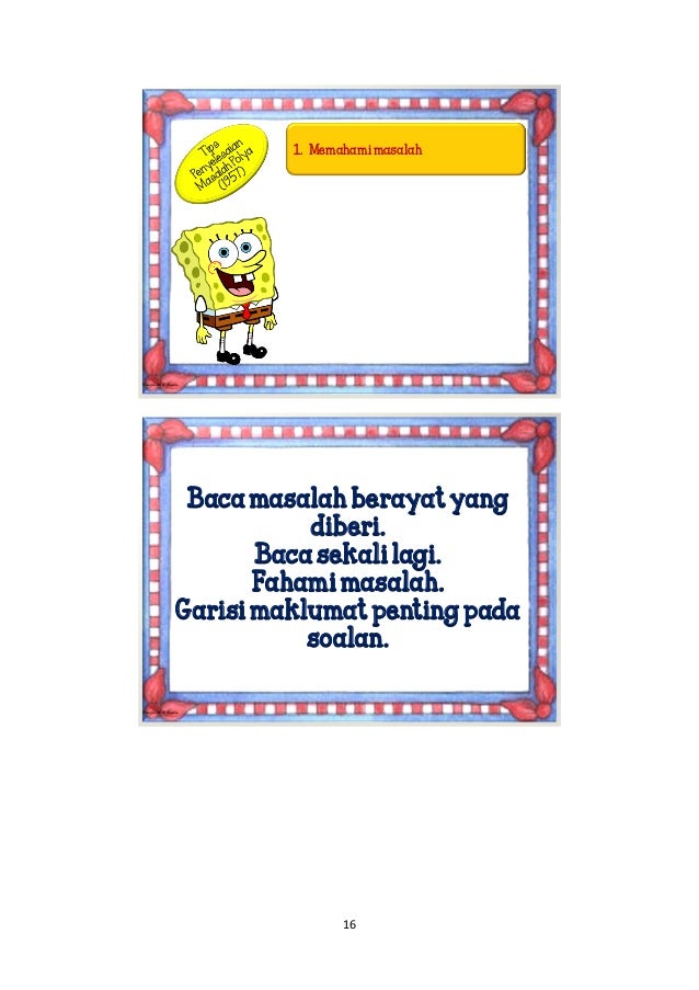 Kit Pengajaran Penyelesaian Masalah Bahagi Tahun 2