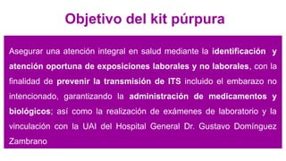 KIT PÚRPURA Y VERDE MANEJO INTRAHOSPITALARIO.pptx