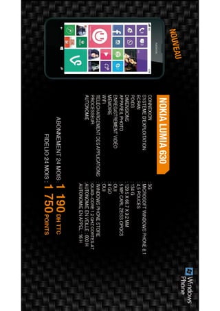 Nos offres Smartphones & Tablettes - Décembre 2014