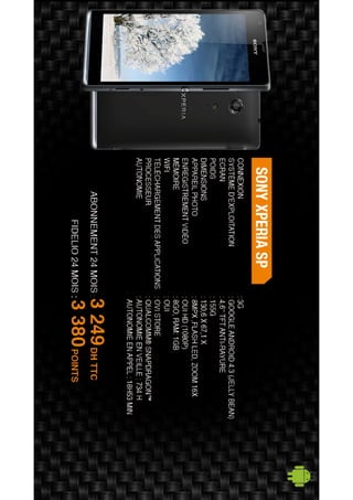 Nos offres Smartphones & Tablettes - Décembre 2014