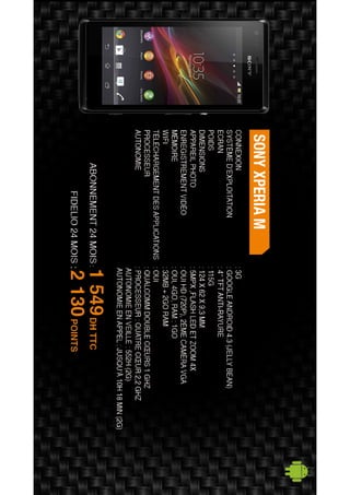 Nos offres Smartphones & Tablettes - Décembre 2014