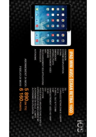 Nos offres Smartphones & Tablettes - Décembre 2014