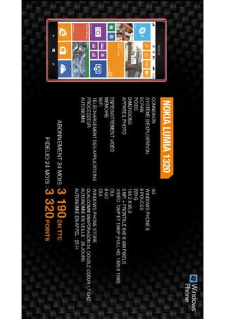 Nos offres Smartphones & Tablettes - Décembre 2014