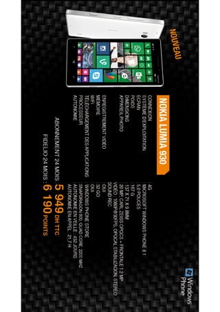 Nos offres Smartphones & Tablettes - Décembre 2014