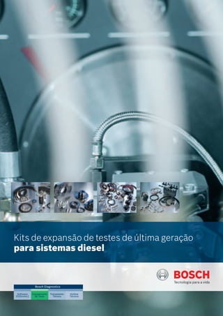 Kits de expansão de testes de última geração
para sistemas diesel
 