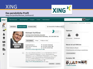 XINGDie Kommunikation