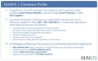 Kiunsys - profilo, offerta, casi [it]