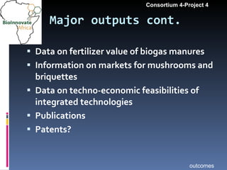  Sustainable utilization of agro-industrial wastes through integration of bio-energy and mushroom production