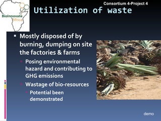  Sustainable utilization of agro-industrial wastes through integration of bio-energy and mushroom production