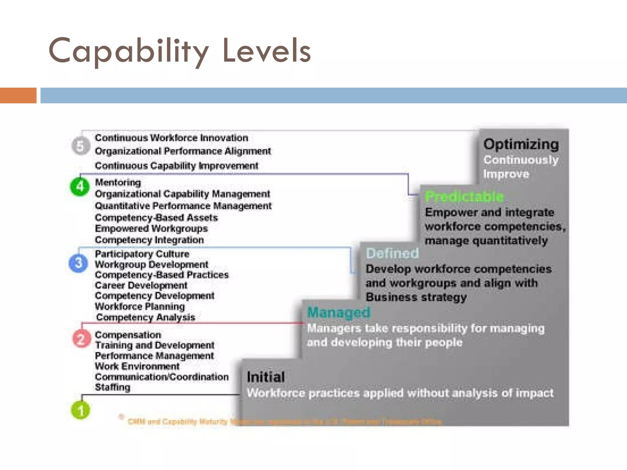 Capability Levels 