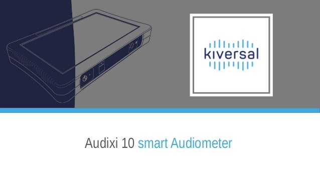 Audixi 10 smart Audiometer
 