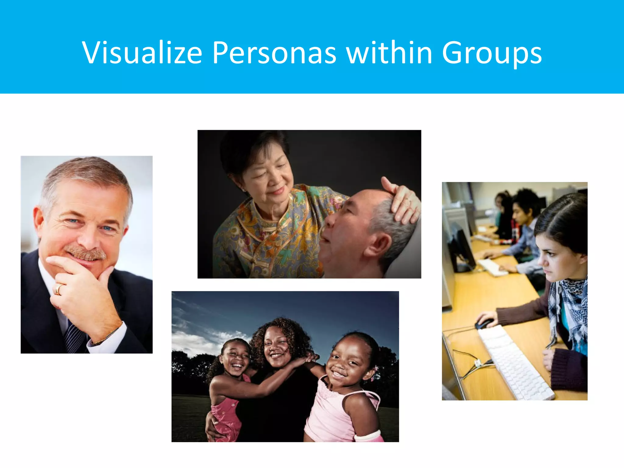 Visualize Personas within Groups
 