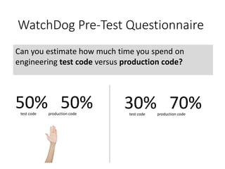 Test Code In Production Software Analytics | PPTX