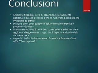Kivy Python Framework - di Gioele Gaggio | PPTX