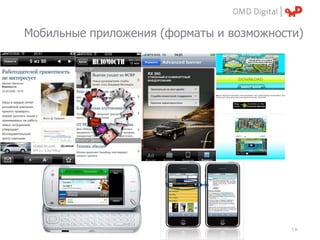 Мобильные приложения (форматы и возможности)




                                          | p.
 