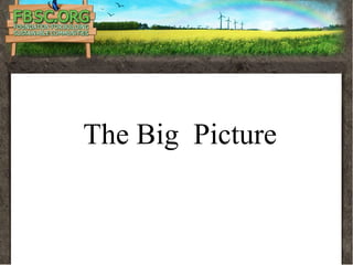 Part One
The Big Picture
The Big Picture
 