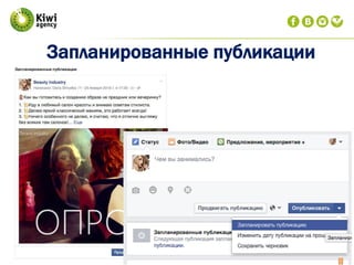 Запланированные публикации
 