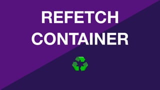 REFETCH
CONTAINER
♻
 