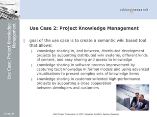 KiWi - Knowledge in a Wiki