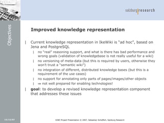 KiWi - Knowledge in a Wiki