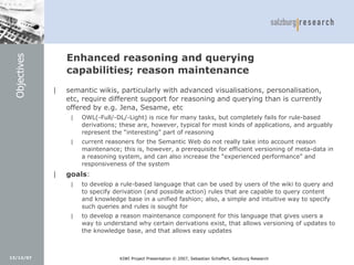 KiWi - Knowledge in a Wiki