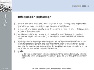 KiWi - Knowledge in a Wiki