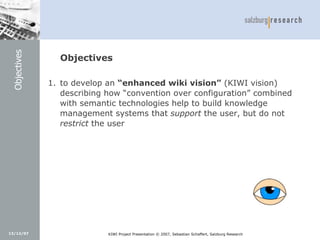 KiWi - Knowledge in a Wiki