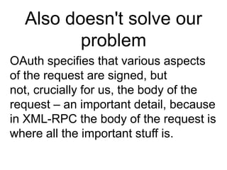 We didn't think about this very hard but it is well supported in most languages 