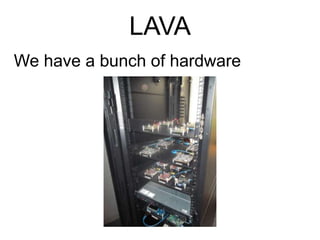 Also benchmark toolchain improvements