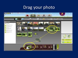 Drag your photo