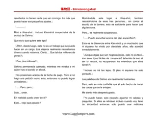 Kizumonogatari novelas ligeras