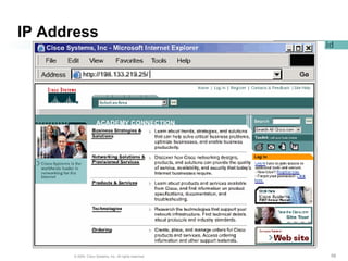 595959© 2004, Cisco Systems, Inc. All rights reserved.
www.pnj.ac.id
IP Address
 
