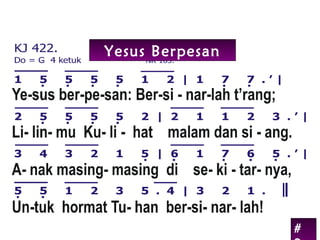Yesus Berpesan 
# 
2 
 