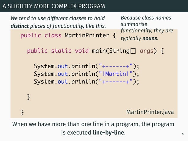 Programming in Java: Storing Data | PPT