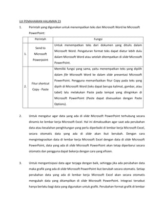 Berikut Ini Yang Tidak Dapat Digunakan Untuk Menjalankan Excel Adalah Kj informatika sma_1_henry pandia