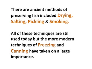 Fish Method Freezing Draw Freezing Method Of Preservation | PPTX
