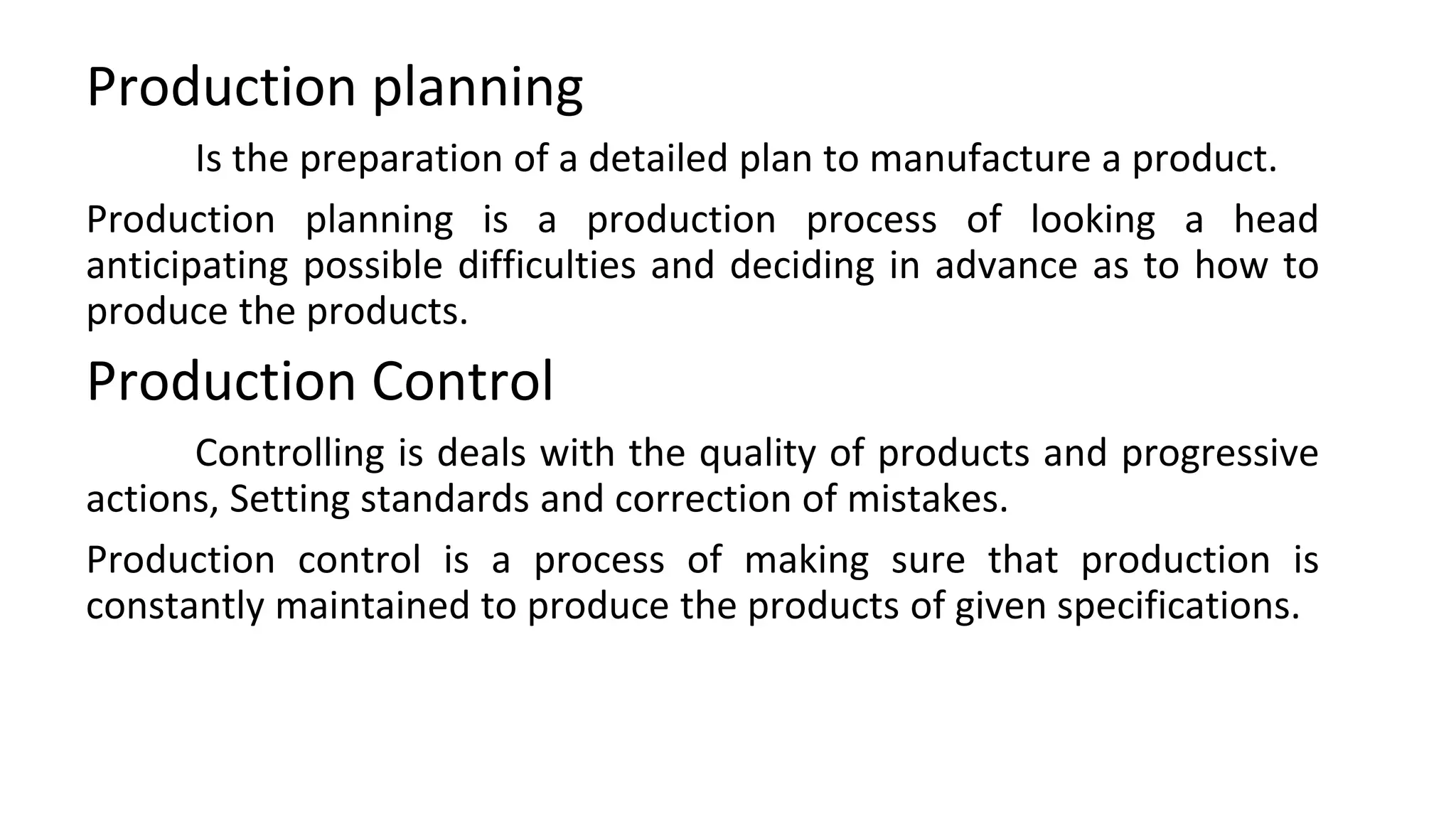 Pharmaceutical Production Planning and control | PPTX