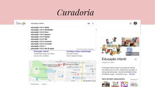 O que postar?Curadoria
 