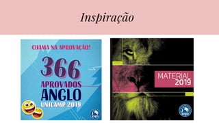 O que postar?Inspiração
 