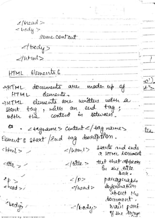 Web Engineering Notes Handwritten | PDF