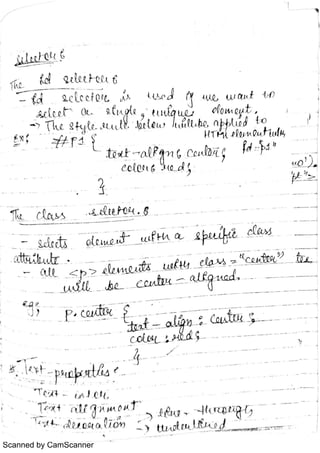 Web Engineering Notes Handwritten | PDF