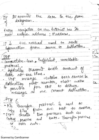 Web Engineering Notes Handwritten | PDF