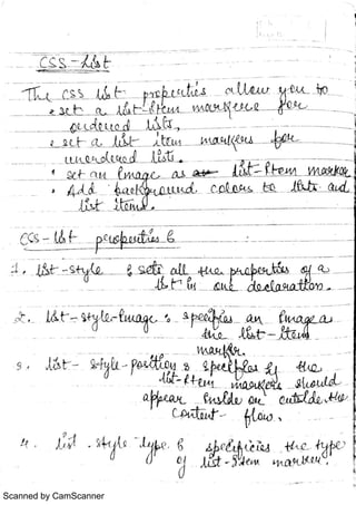 Web Engineering Notes Handwritten | PDF